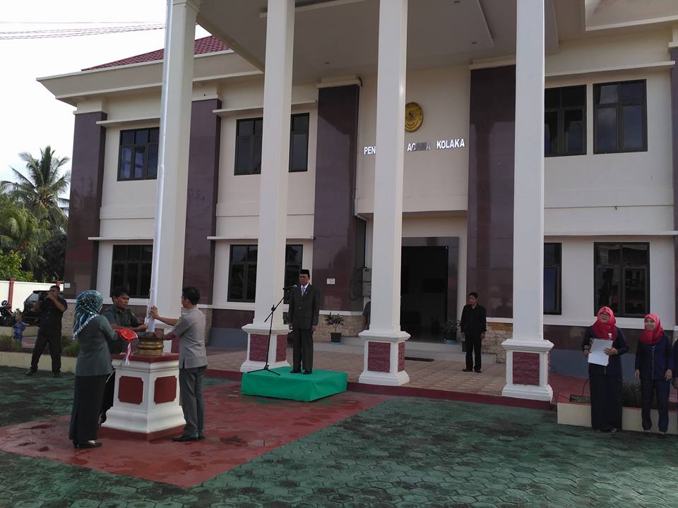 Khidmat, PA Kolaka Gelar Upacara Hari Lahir Pancasila