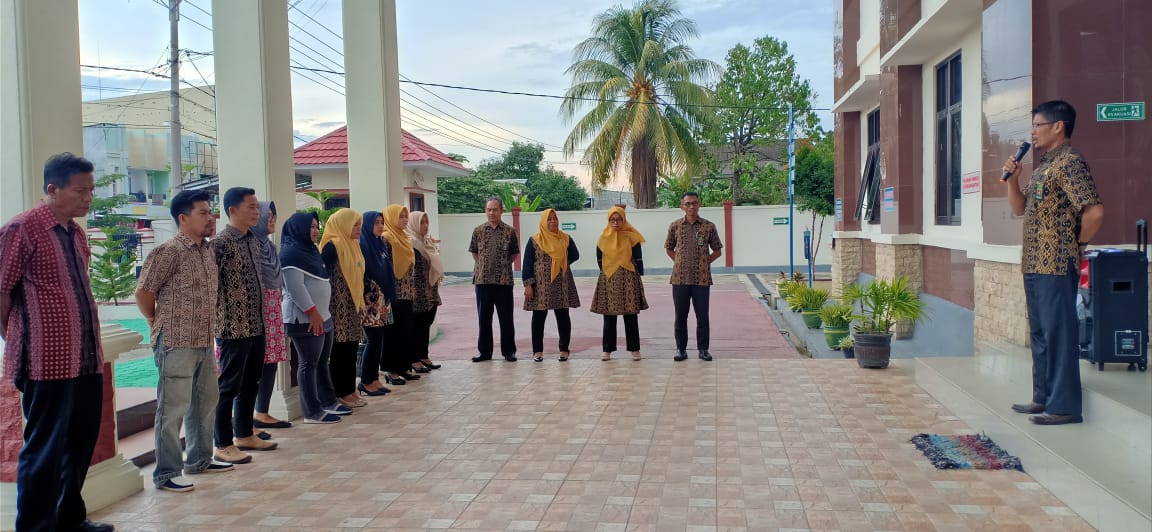 Pekan Kedua Januari 2020, Ketua PA Kolaka Pimpin Apel Jumat Sore