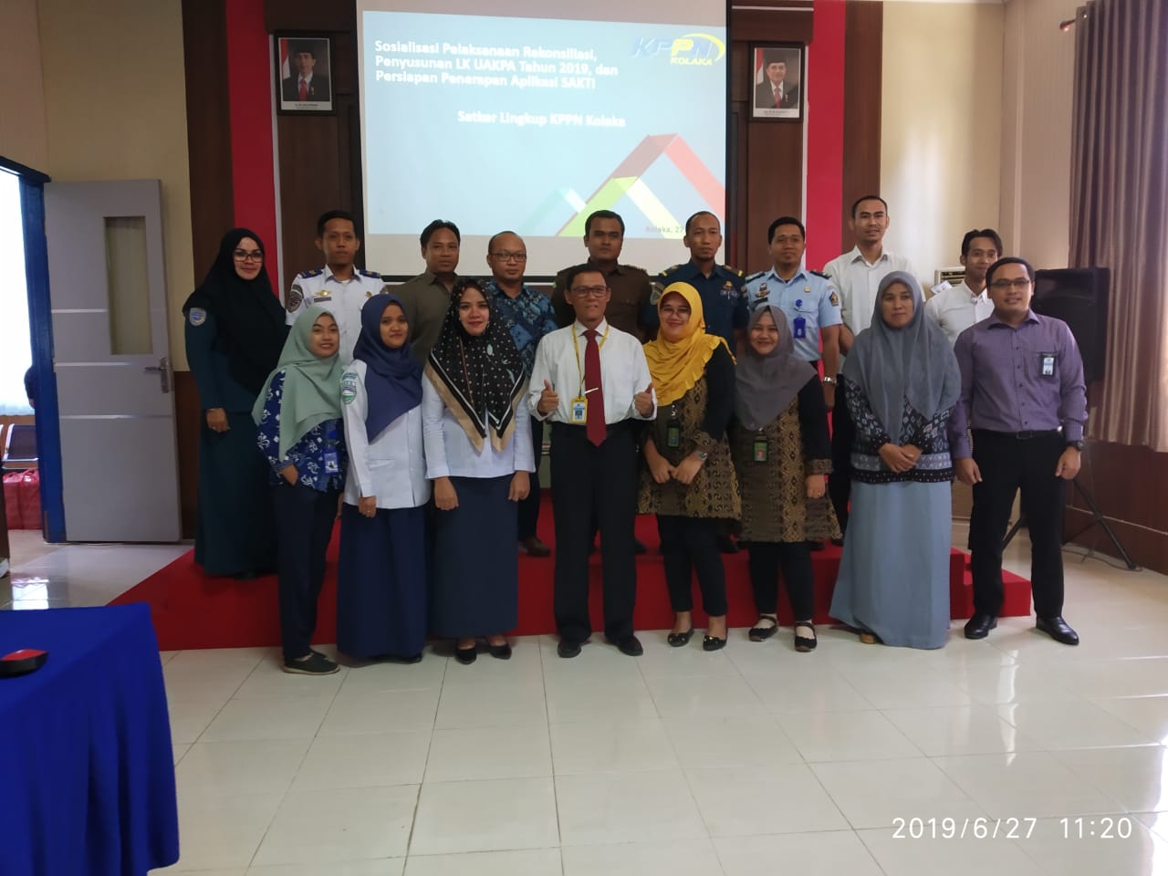 Kasubbag Keuangan dan Bendahara PA Kolaka Ikuti Sosialisasi di Kantor KPPN