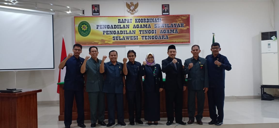 Usai Libur Bersama, Pimpinan PA Kolaka hadiri Pelantikan, Halal Bihalal, dan Rakor di PTA Sultra