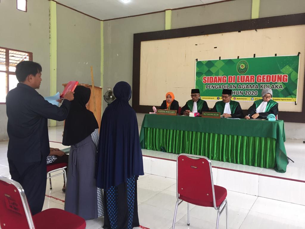 Majelis Hakim PA Kolaka Kembali Gelar Sidang Keliling di Kecamatan Samaturu