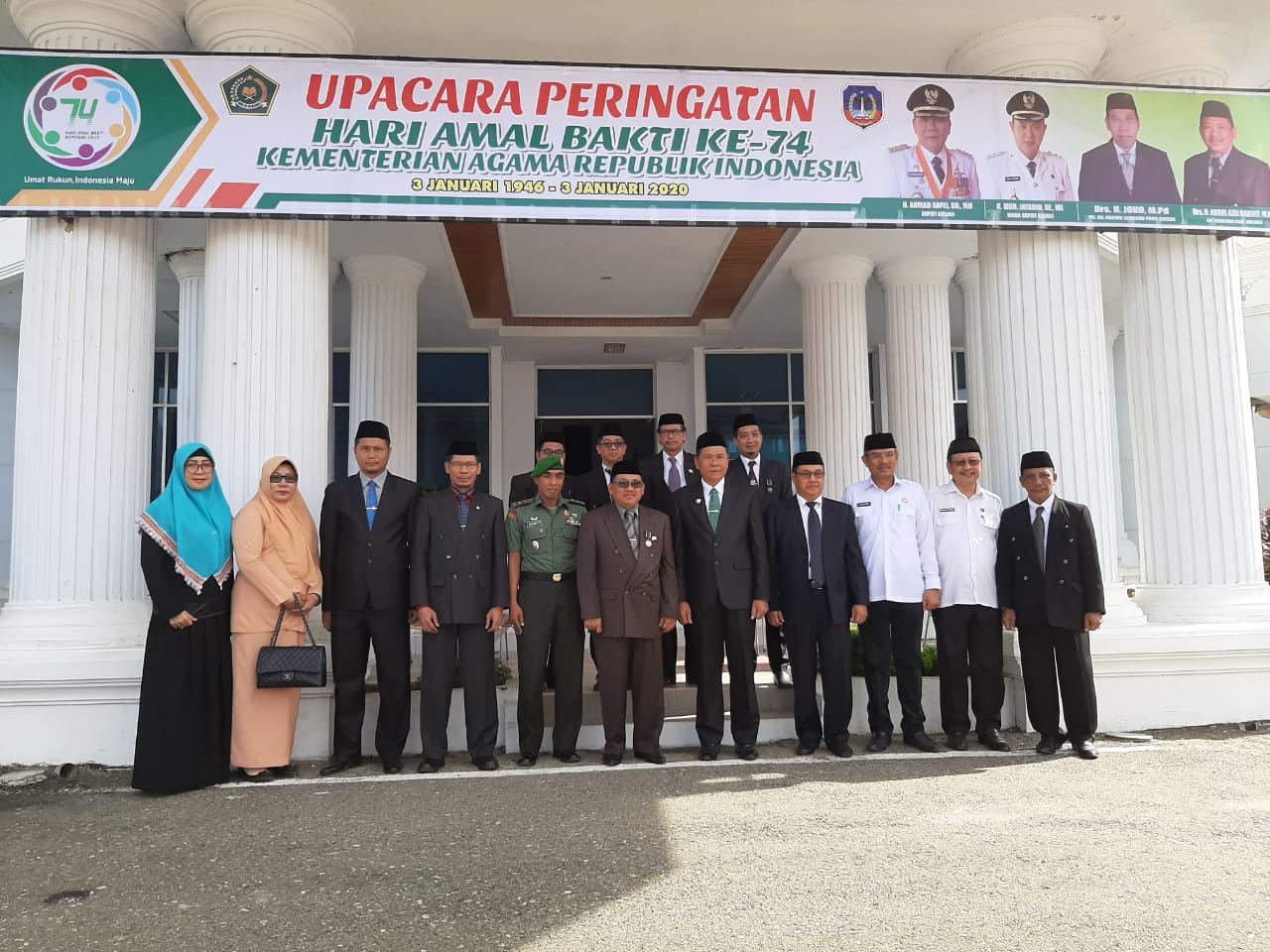 Penuhi Undangan Panitia, Ketua PA Kolaka Hadiri Upacara Hari Amal Bakti ke-74 Kementerian Agama