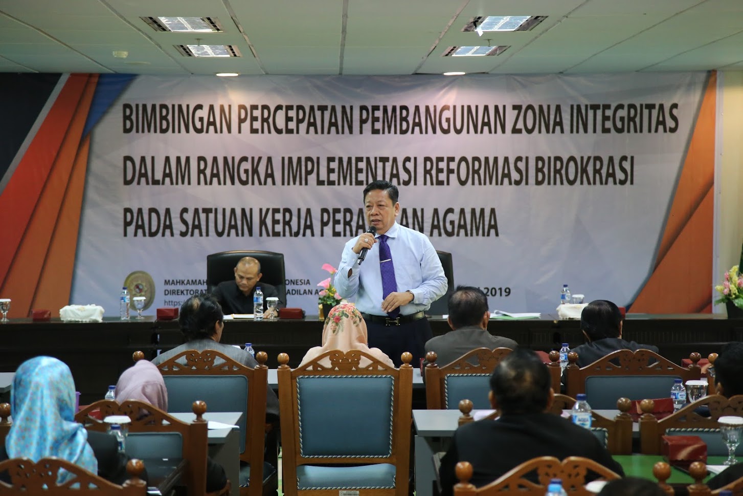 Badilag Lakukan Pembekalan Terhadap 58 Satker Predikat WBK